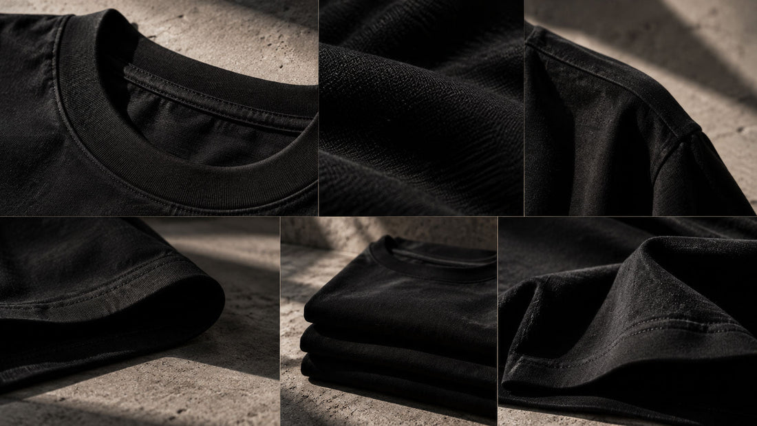 How to choose a good black T-Shirt: 6 Things to look for